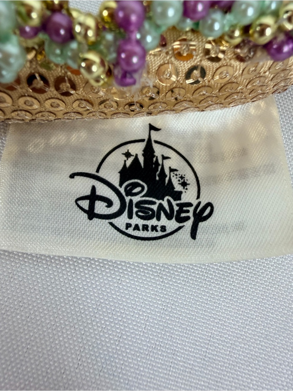 Disney Parks Mardi Gras Minnie Mouse Ears - Picture 12 of 14